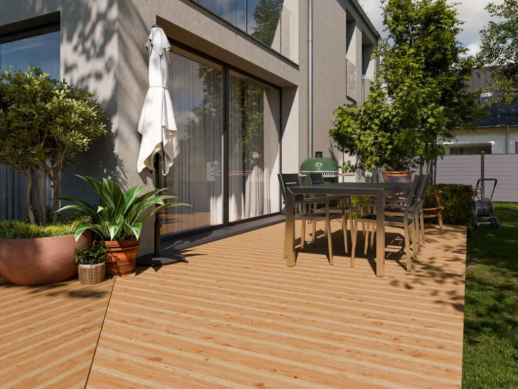 Douglasie-Terrassendielen