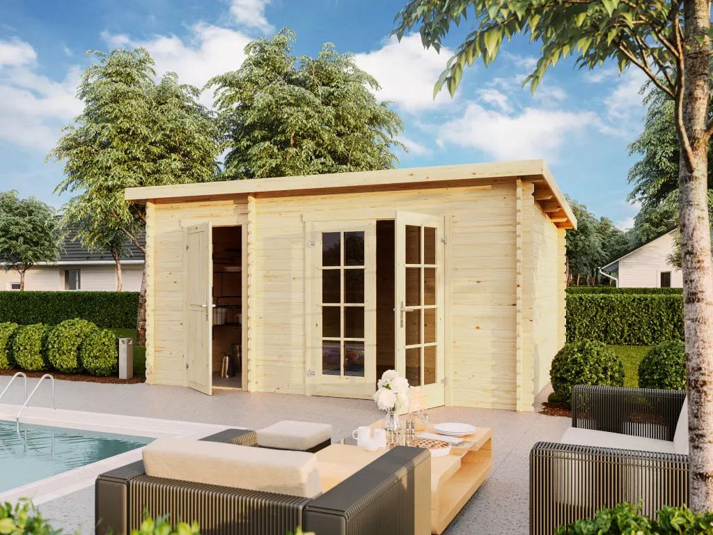 Gartenhäuser:	Beliebte Modelle reduziert