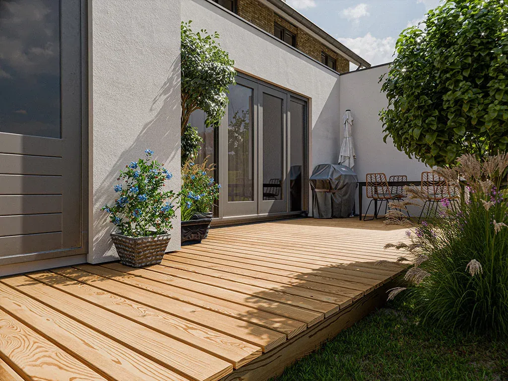 Lärche-Terrassendielen