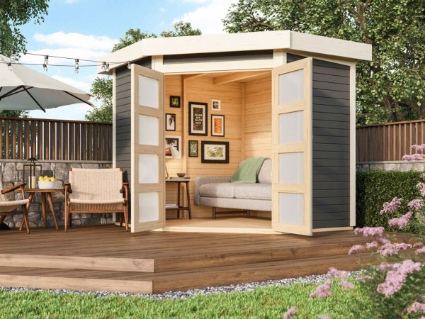 Innenarchitektur, Haus, Wohnen, Veranda, Holz