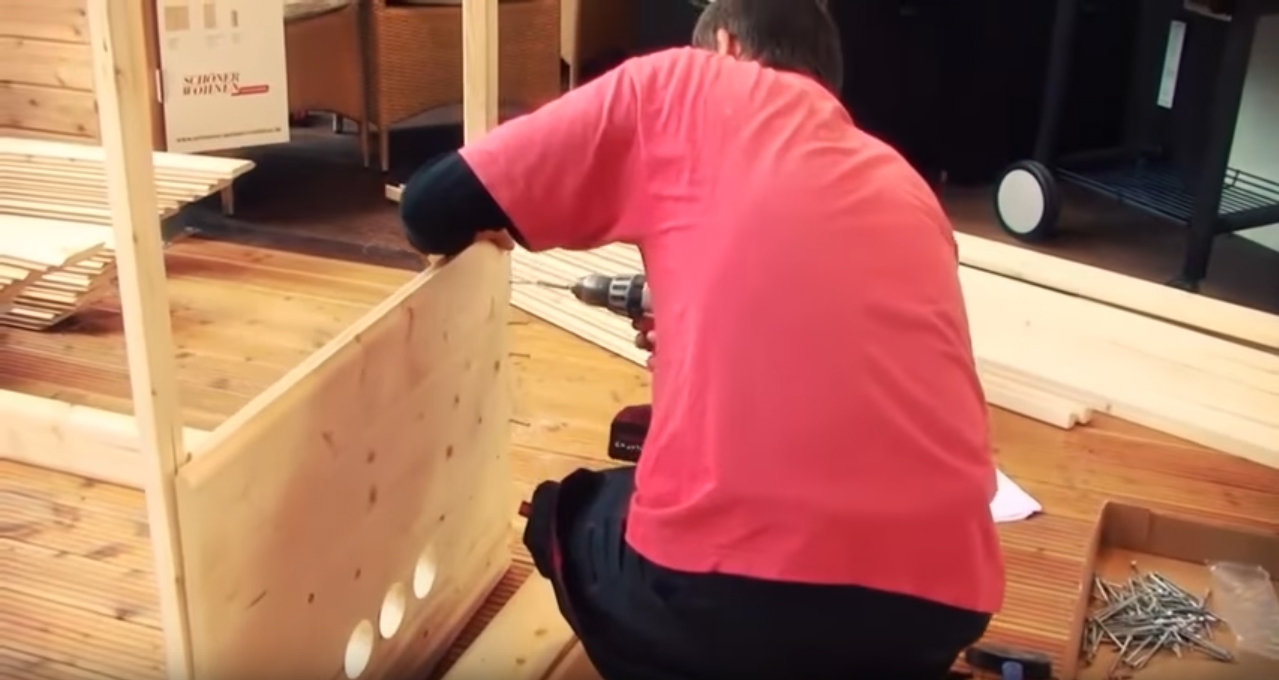 Drinnen, Innenarchitektur