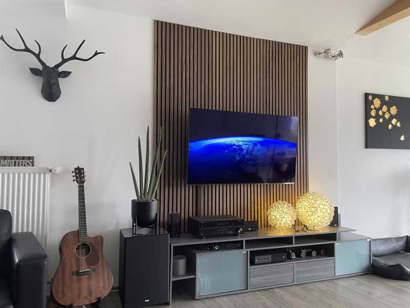 Drinnen, Innenarchitektur, Pflanze, Holzpaneele, Sprecher