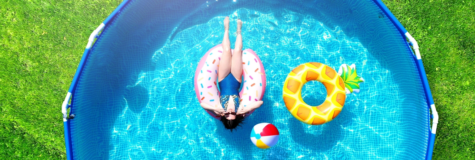 Person, Schwimmen, Wasser, Sommer, Schwimmbad