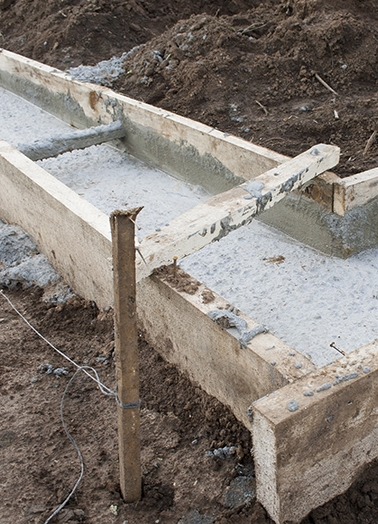 Baugewerbe, Konkret, Backstein