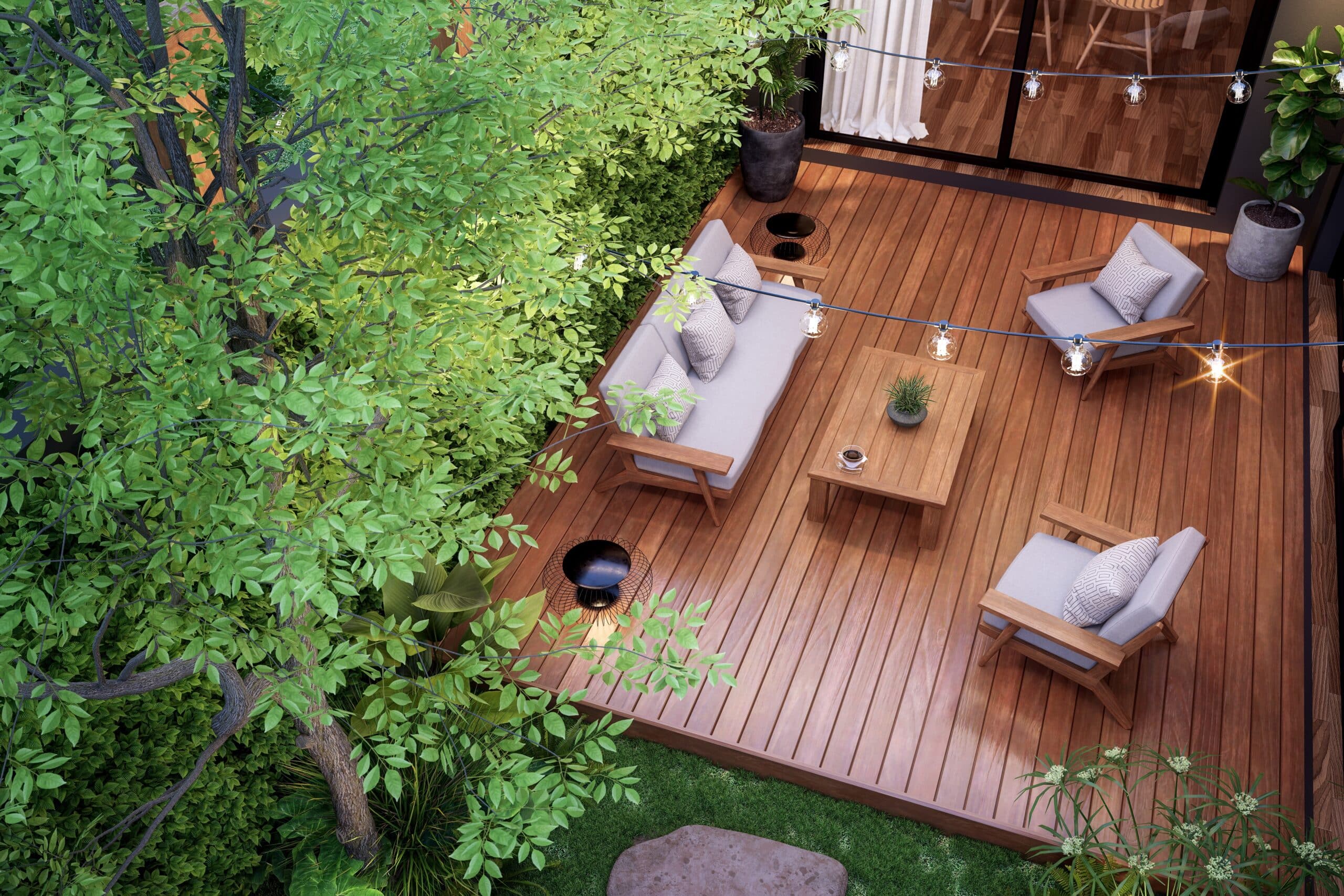 Terrassendielen aus WPC oder Holz?