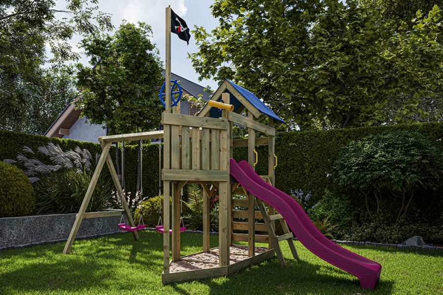 Piratenspielturm