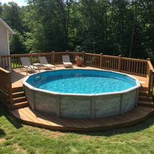 Small,Above,Ground,Pool,With,Deck