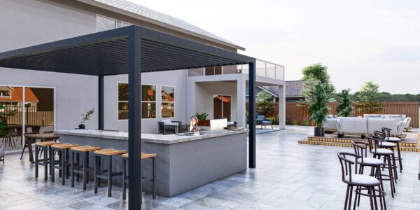 3d,Modeling,And,Rendering,Of,Outdoor,Kitchen,Design